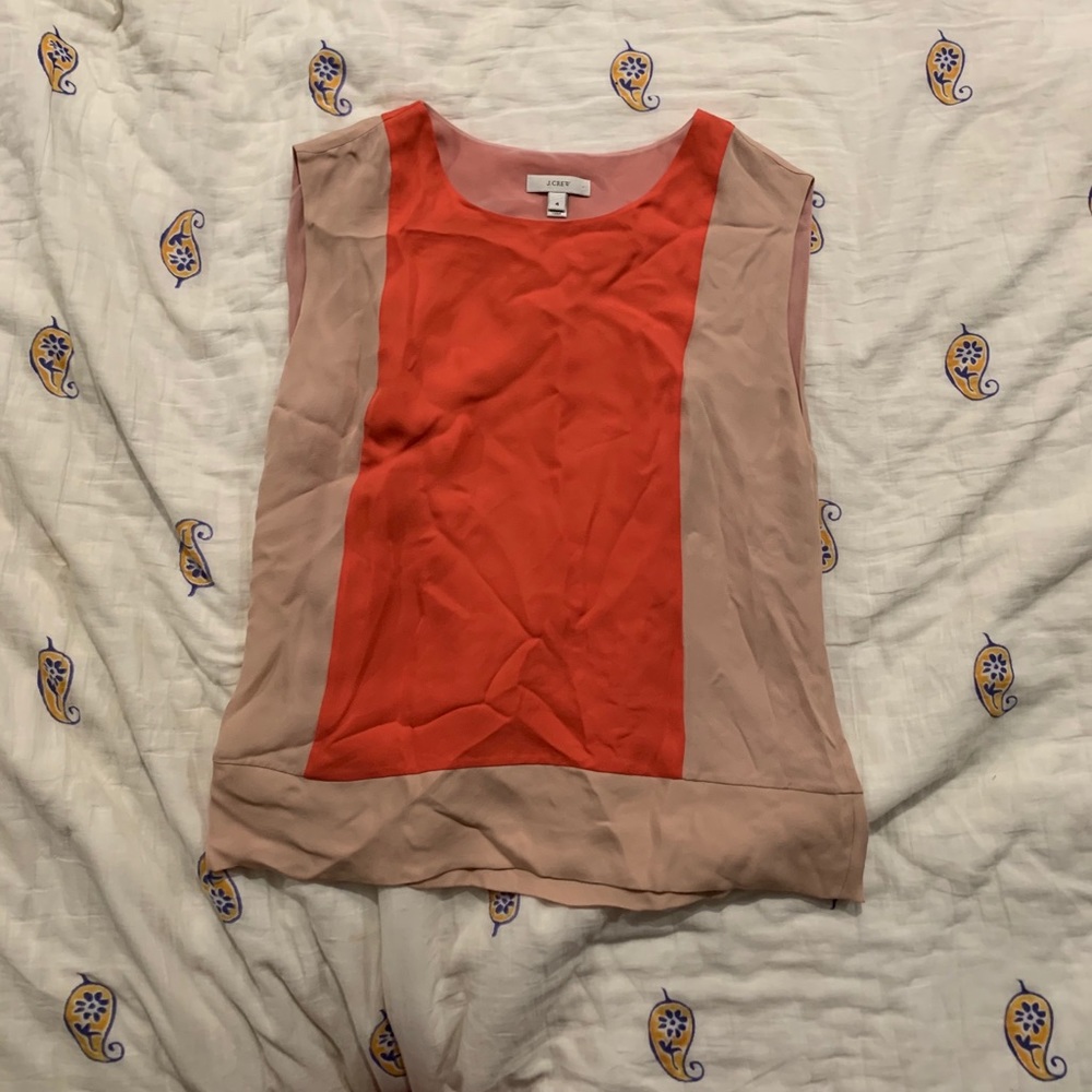 J.Crew silk dress shirt